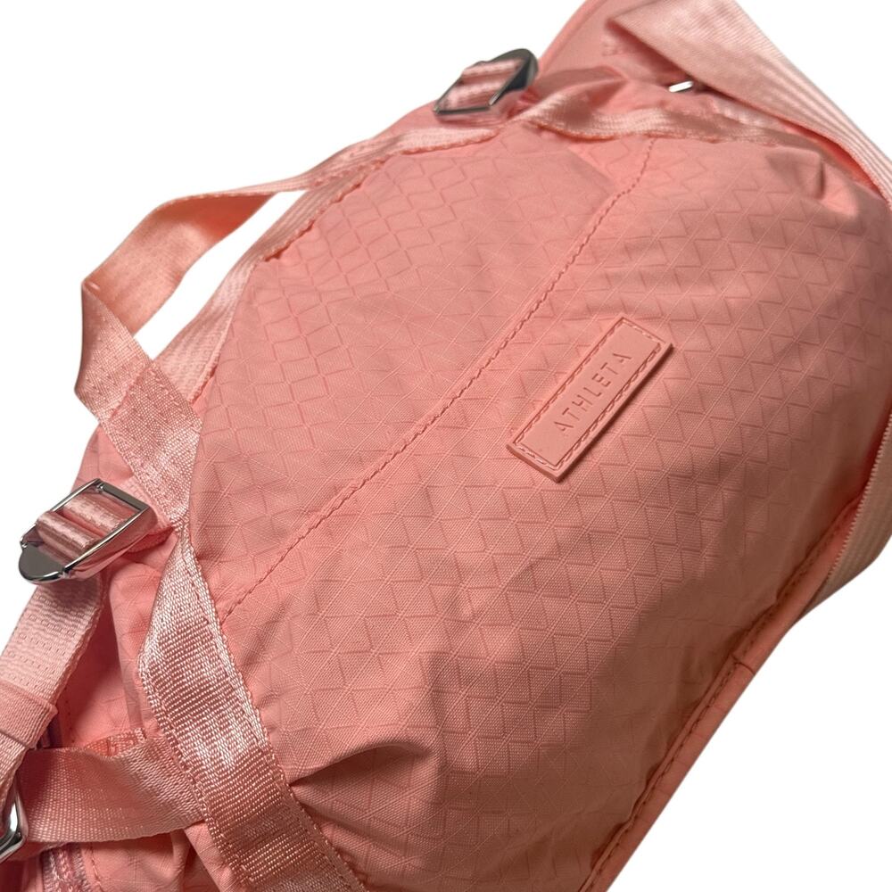 Athleta Blush Pink Belt Bag Travel Waist Pack Adjustable Crossbody New With Tags